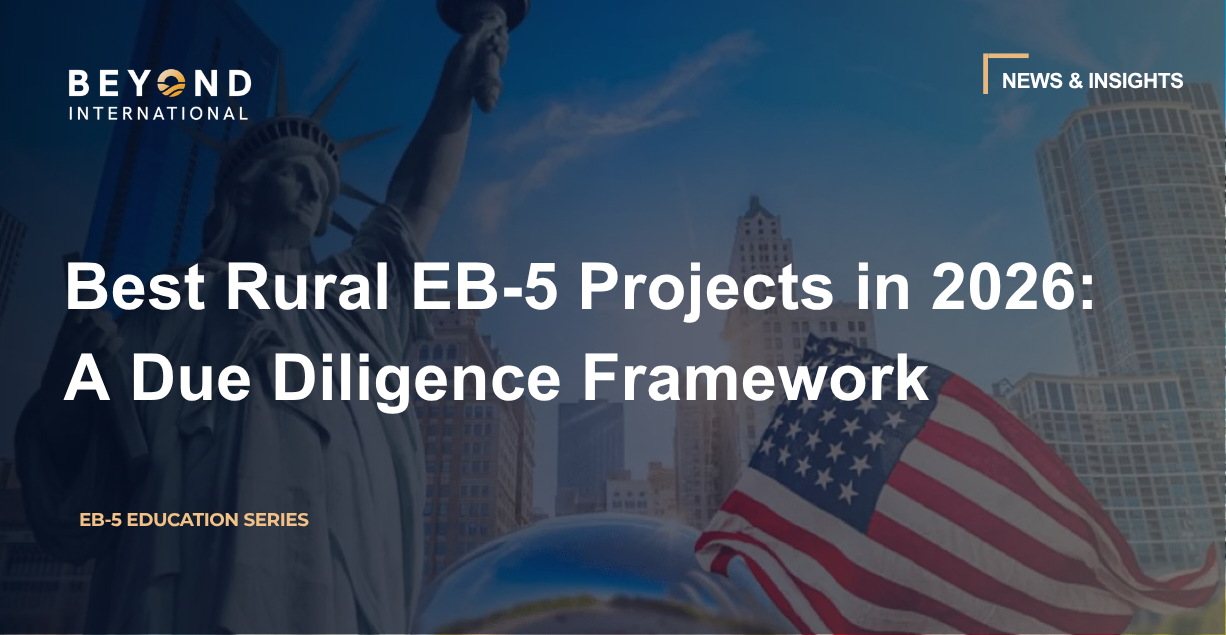 Mejores proyectos EB-5 Rural TEA 2026: marco de due diligence para inversión EB-5
